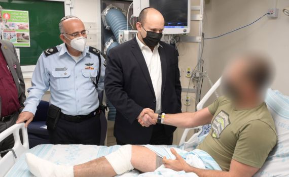 המפקד מהימ"מ שנפצע קשה שב להכרה