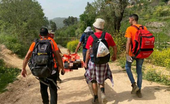 בגלל החום: בת 12 חולצה ממסלול שביל המעיינות