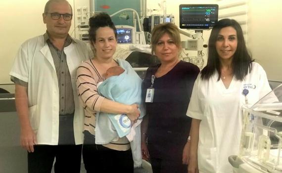 45 דקות בין חיים למוות: תינוק ואם ניצלו בנס