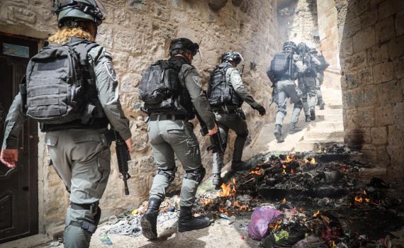 תיעוד: לוחמי מג״ב חיסלו חוליית מחבלים נוספת