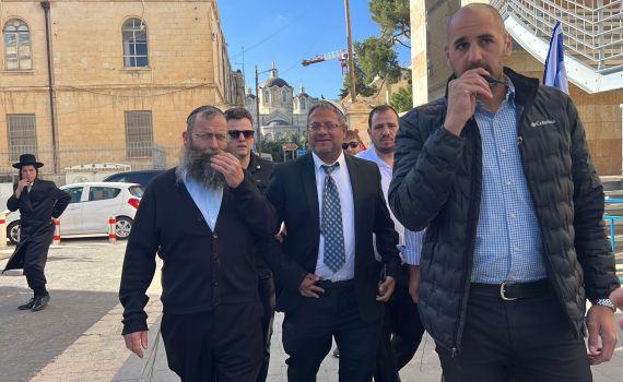 "ראש הממשלה הבא" – צפו בקבלת הפנים לבן גביר