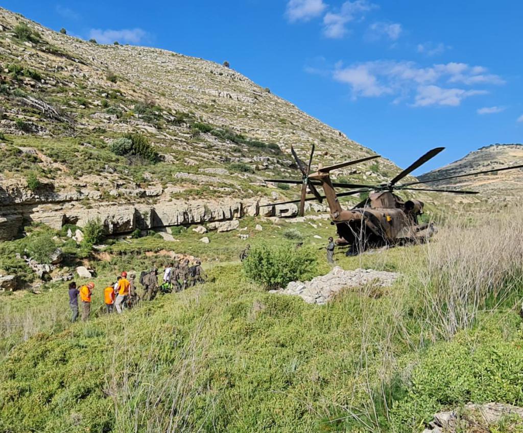 עם צוות לוחמי 669: חילוץ במהלך טיול בהרי ירושלים