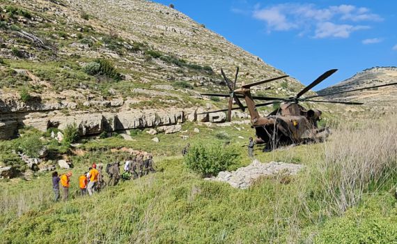 עם צוות לוחמי 669: חילוץ במהלך טיול בהרי ירושלים