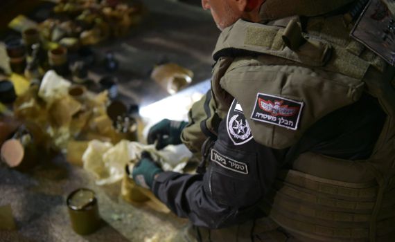 סוכלה הברחת נשק מלבנון; נבדקת מעורבות חיזבאללה