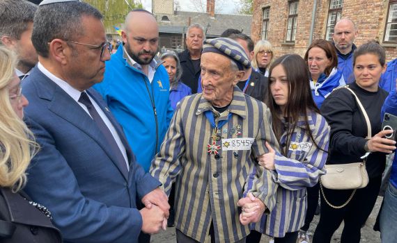 לאחר שנתיים, אלפים במצעד החיים בפולין | שידור חי