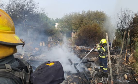 אסון בצפון: ילדה נספתה בשריפת בית ביישוב אדמה