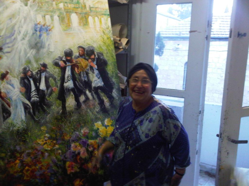 בגיל 96 הלכה לעולמה הציירת אהובה אלישע