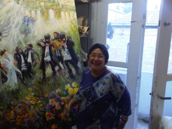 בגיל 96 הלכה לעולמה הציירת אהובה אלישע