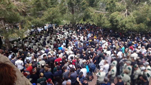 תמונה: אלפים מלווים את לוחם הימ"מ נעם רז הי"ד