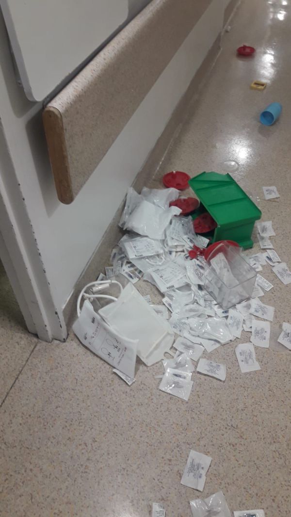 אירוע אלימות קיצוני: ערבים התפרעו בבית החולים הדסה