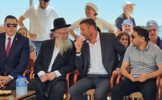 הרב אליהו מסביר: למה רקדתי עם מתן כהנא