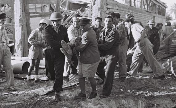 היום בהיסטוריה: 50 הרוגים בהפצצת העיר תל אביב