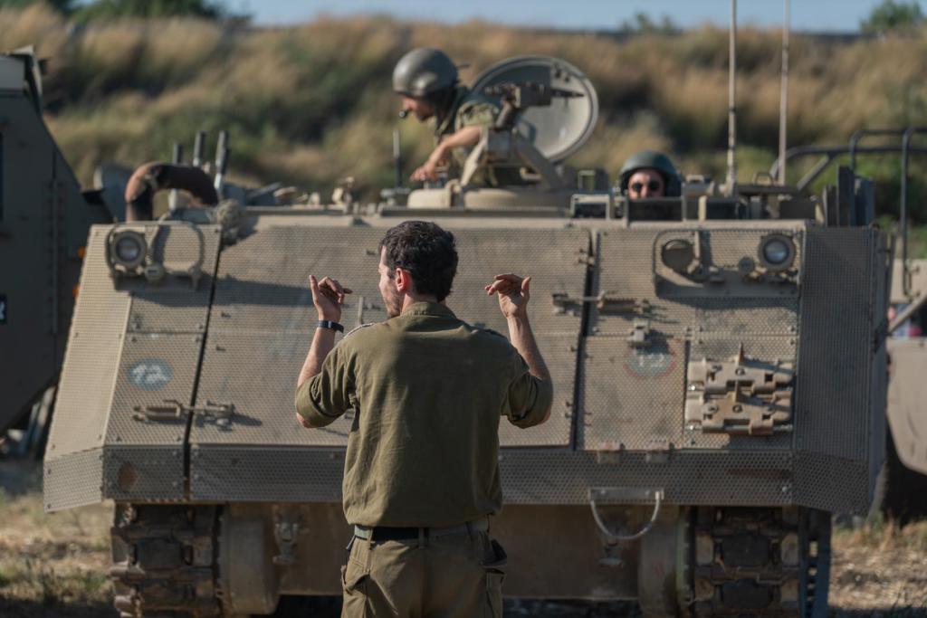 צה"ל תירגל תנועה בצירים עוקפי כבישים חסומים