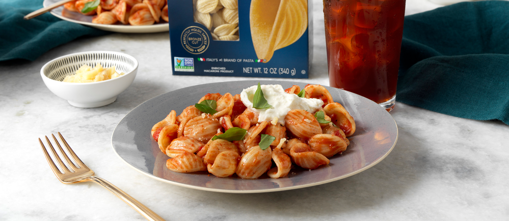 מושלם: קולציונה אורקייטה עם רוטב בזיליקום ומוצרלה