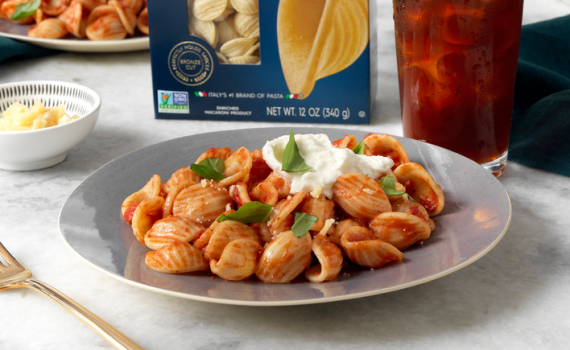 מושלם: קולציונה אורקייטה עם רוטב בזיליקום ומוצרלה