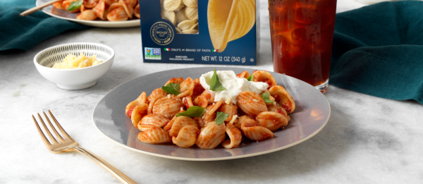 מושלם: קולציונה אורקייטה עם רוטב בזיליקום ומוצרלה