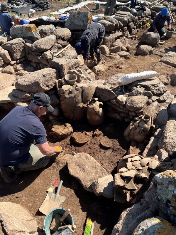 אחוזה חקלאית מימי בית חשמונאי התגלתה בגליל