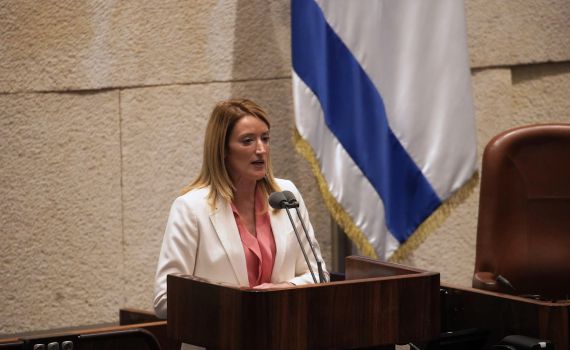 נשיאת הפרלמנט האירופי: "תמיד נתמוך בישראל"