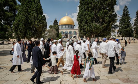 בתוך 8 חודשים: נשבר שיא המבקרים השנתי בהר הבית