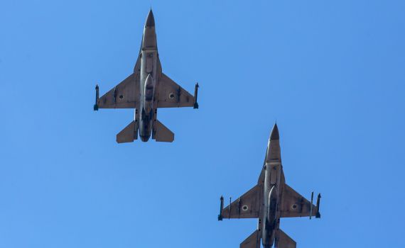 בגלל העננים הנמוכים: מטס בלתי נראה של חיל האוויר