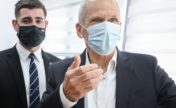 השר לביטחון פנים עבר עבירת צנזורה בשידור חי