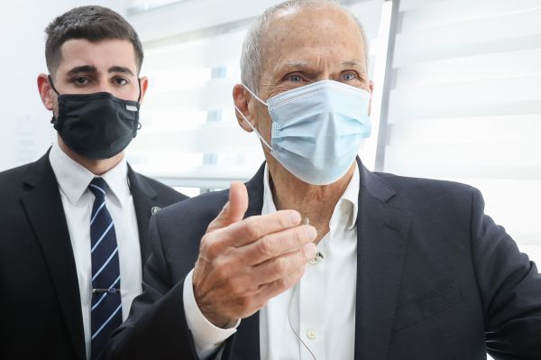 השר לביטחון פנים עבר עבירת צנזורה בשידור חי