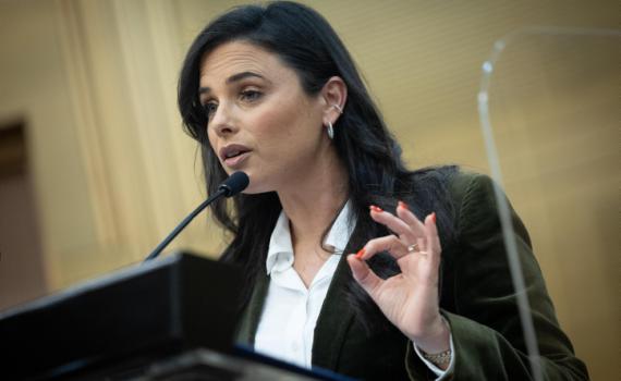 שקד: "אנחנו עושים הכל כדי שחומש לא תפונה"