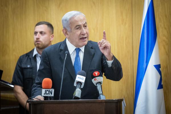 נתניהו: "פייק ניוז; זה בכלל לא עומד על הפרק"