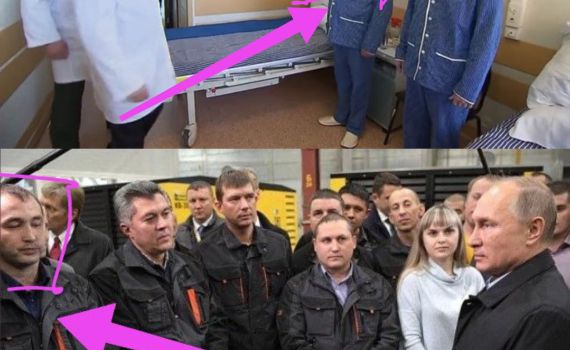 פאדיחה לפוטין: צילומים מבוימים בבתי חולים