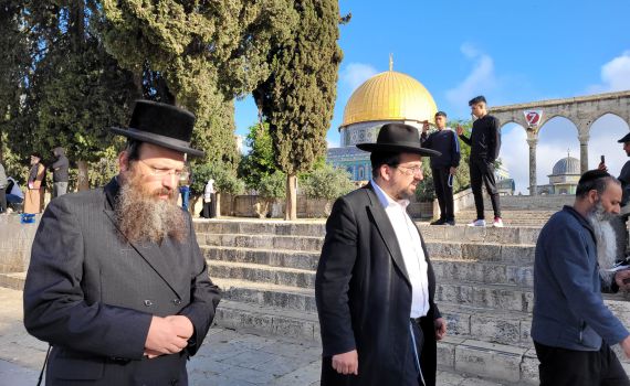 צפו: הר הבית נפתח מחדש לעליית יהודים