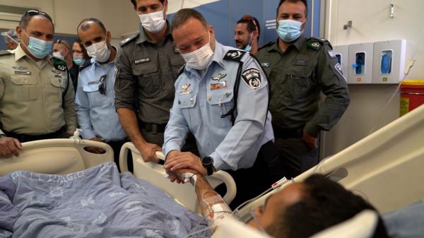 המפכ"ל ללוחם: "הגבת בדיוק כפי שאנו מצפים"