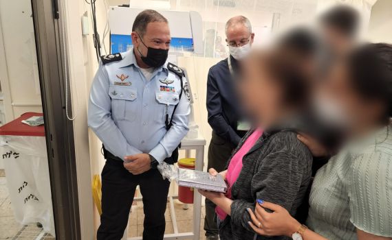 המפכ"ל ביקר את פצועי הפיגוע מאלעד