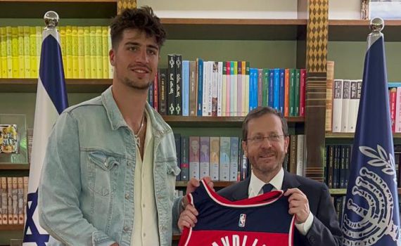 גאווה לאומית: נשיא המדינה אירח את דני אבדיה