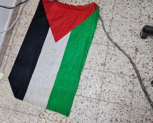 יידו אבנים כשדגלי פלסטין עליהם – ונעצרו