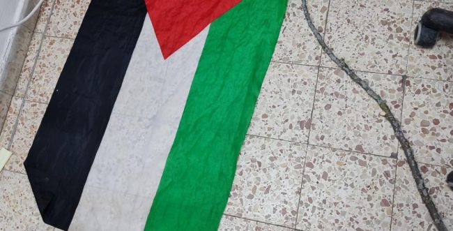 יידו אבנים כשדגלי פלסטין עליהם - ונעצרו