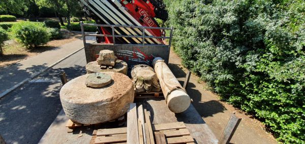 עם תכולה שהצריכה הבאת משאית: גנב עתיקות נעצר