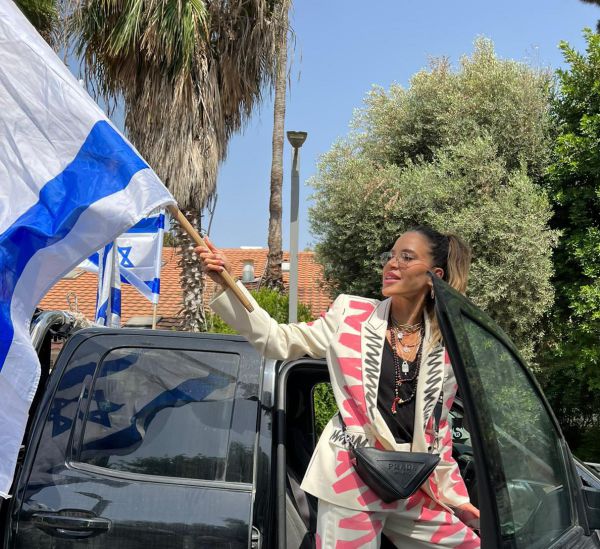 נטלי דדון מוכנה לחגיגות ירושלים בסטייל