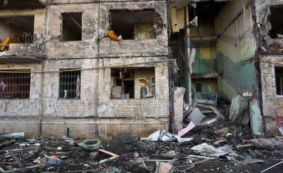 בזמן ביקור בכיר האיחוד האירופי: טילים על אודסה