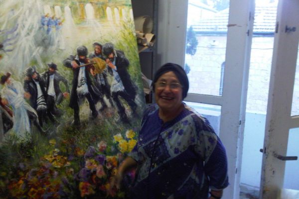  בגיל 96 הלכה לעולמה הציירת אהובה אלישע