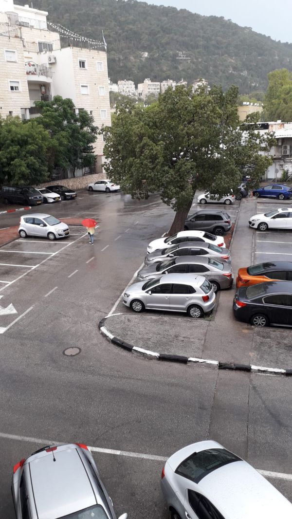 מזג האוויר השתגע: הבוקר החל לרדת גשם בחיפה