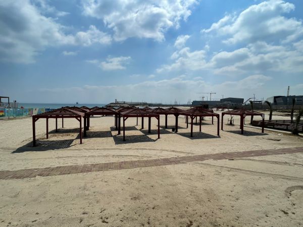 באמצע חול המועד: אזהרת רחצה לחוף הנפרד בחיפה