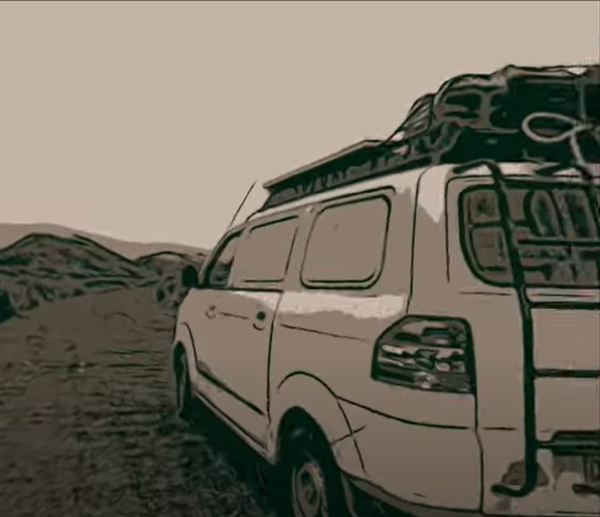 הנדודים בדרום אמריקה הפכו לקליפ מאוייר