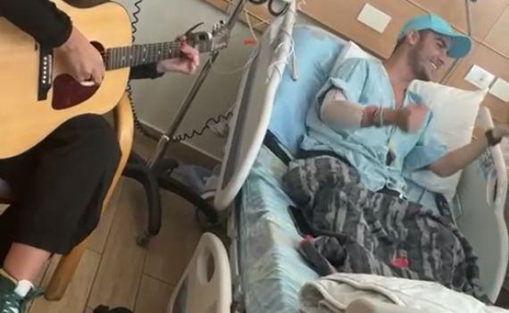 אודיה: זכיתי לבקר את ליאור שמתמודד עם המחלה