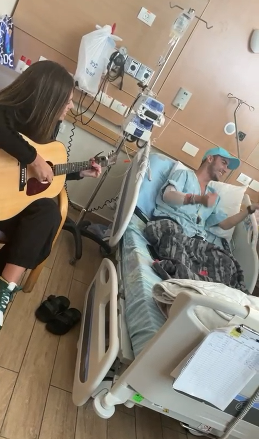 אודיה: זכיתי לבקר את ליאור שמתמודד עם המחלה