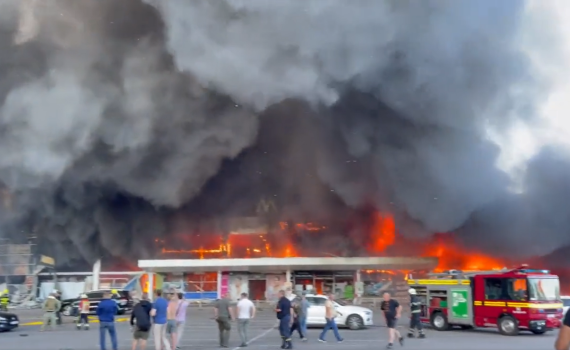 זלנסקי: "התקיפה בקניון היא מעשה טרור"