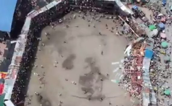 קולומביה: 5 הרוגים ומאות פצועים בקריסת טריבונה