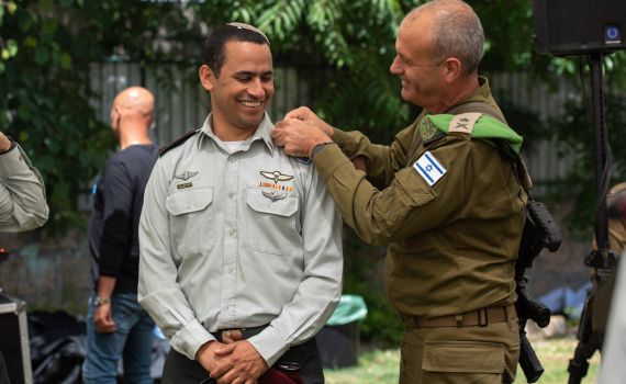 כבוד למגזר: מפקד סרוג חדש לחטיבת יהודה