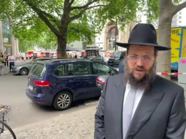 רבה של ברלין על הדריסה: "מתפללים לבשורות טובות"