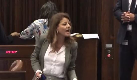 צפו: הח"כית השתוללה על השרה: 'תתביישי לך; צבועה'