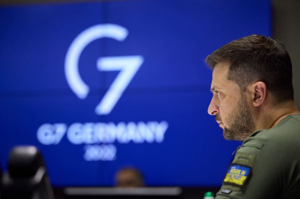 זלנסקי ל-G-7: "לסיים את המלחמה עד החורף"